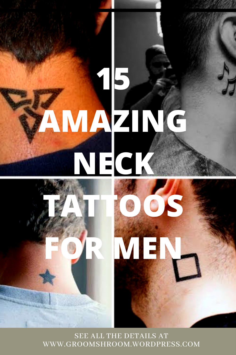 61 Creative Small Men Neck Tattoo Designs  Psycho Tats